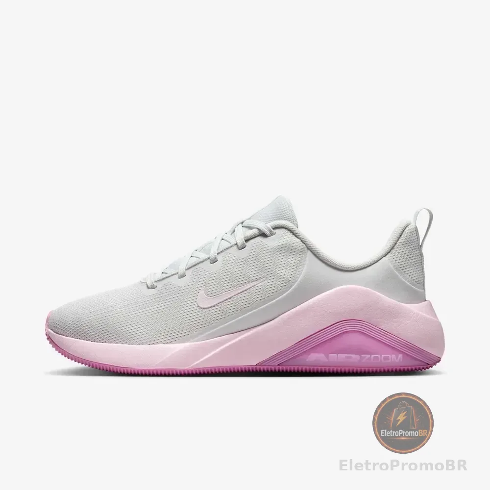 Tênis Nike Air Zoom Bella 7 Feminino Branco/rosa 34 Br