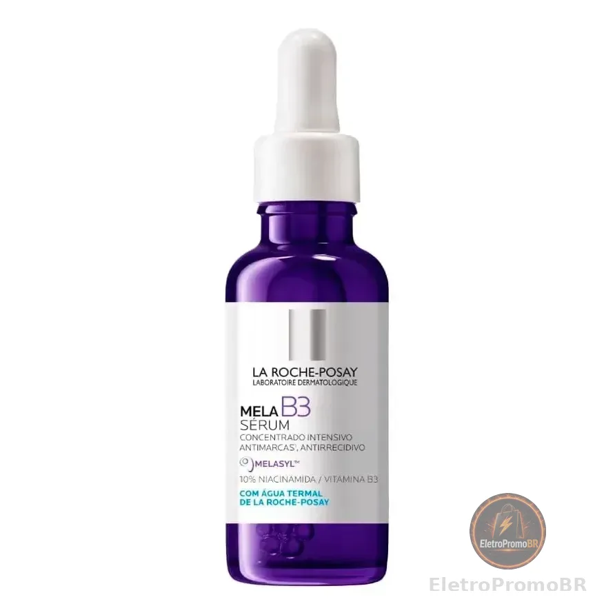 Sérum Antimanchas Com Melasyl E Niacinamida Para Todos Os Tipos De Pele Que Corrige Manchas Persistentes, Unifica O Tom E Ilumina, Sem Perfume, Mela B3 La Rocheposay 15ml Todo Tipo De Pele Dia/noite