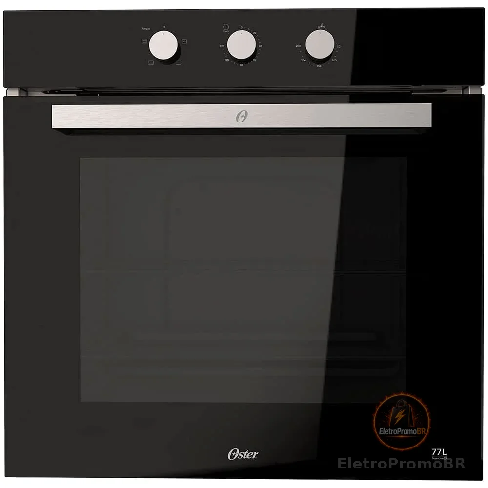 Forno de Embutir Oster Elétrico, 77L, Black, 220V, OFOR7740