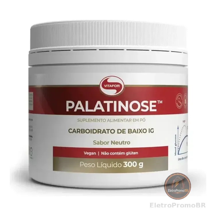 Suplemento Alimentar Palatinose 300g Vitafor Sem Sabor