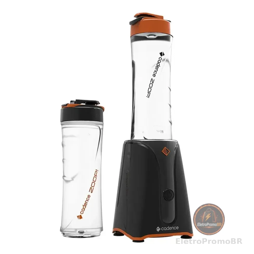 Blender Zoop Contrast Collection Cadence Com 2 Jarras Bld701 Preto 220v