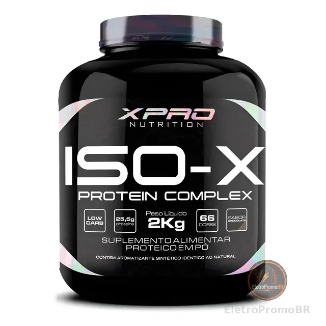 Whey Iso-x Xpro 2kg Melhor Performance Para Crescer 2kg