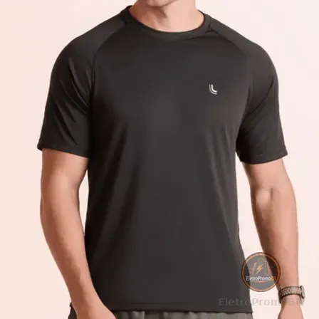 Camiseta Básica Lupo Masculina Fitness Academia -confortável