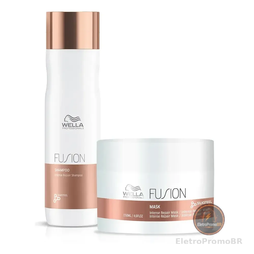 Kit Wella Professionals Fusion Shampoo E Máscara