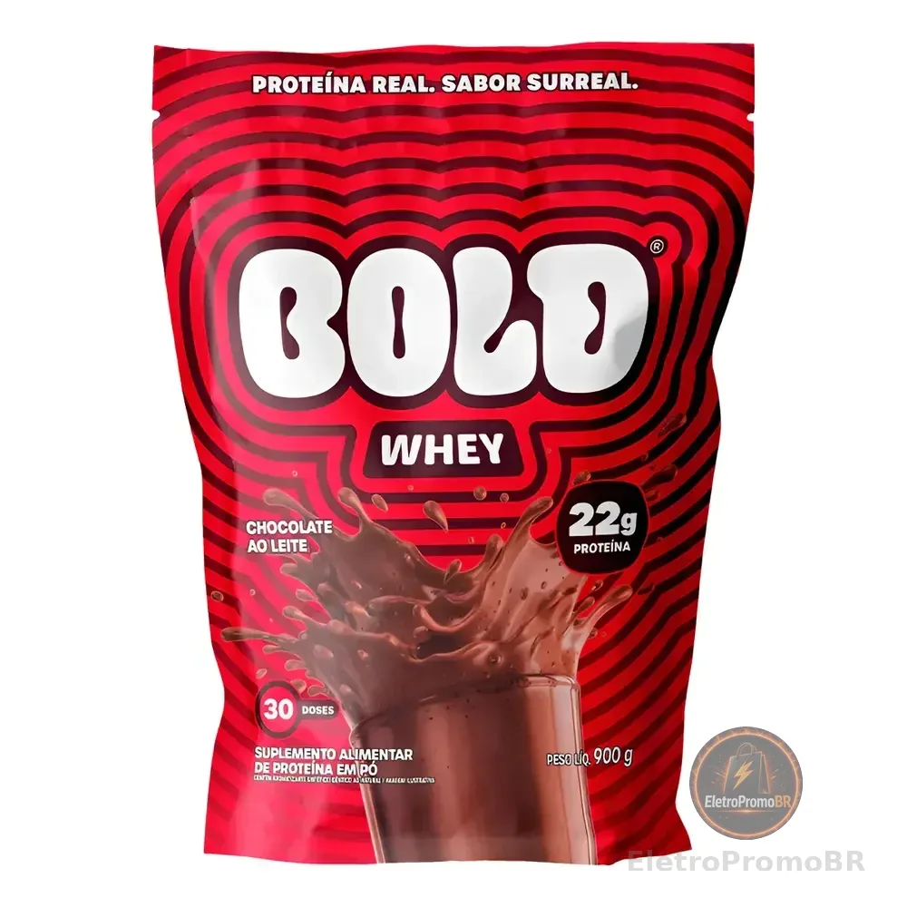Bold Whey Protein Chocolate Ao Leite 900g Chocolate Ao Leite