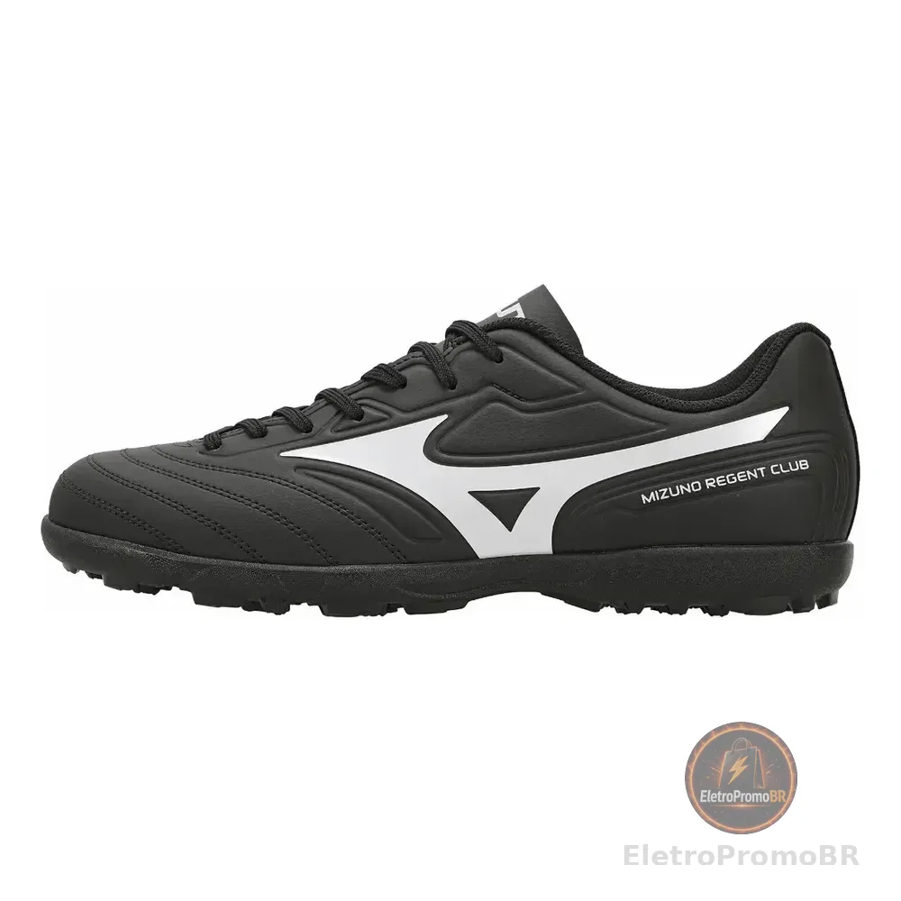 Chuteira Society Morelia Club As Mizuno 133-preto/branco 43