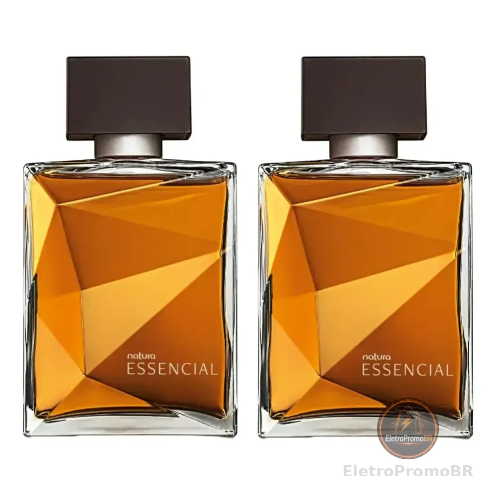 Perfume Essencial Natura Masculino 100ml Eau De Parfum Combo 02 Unidades