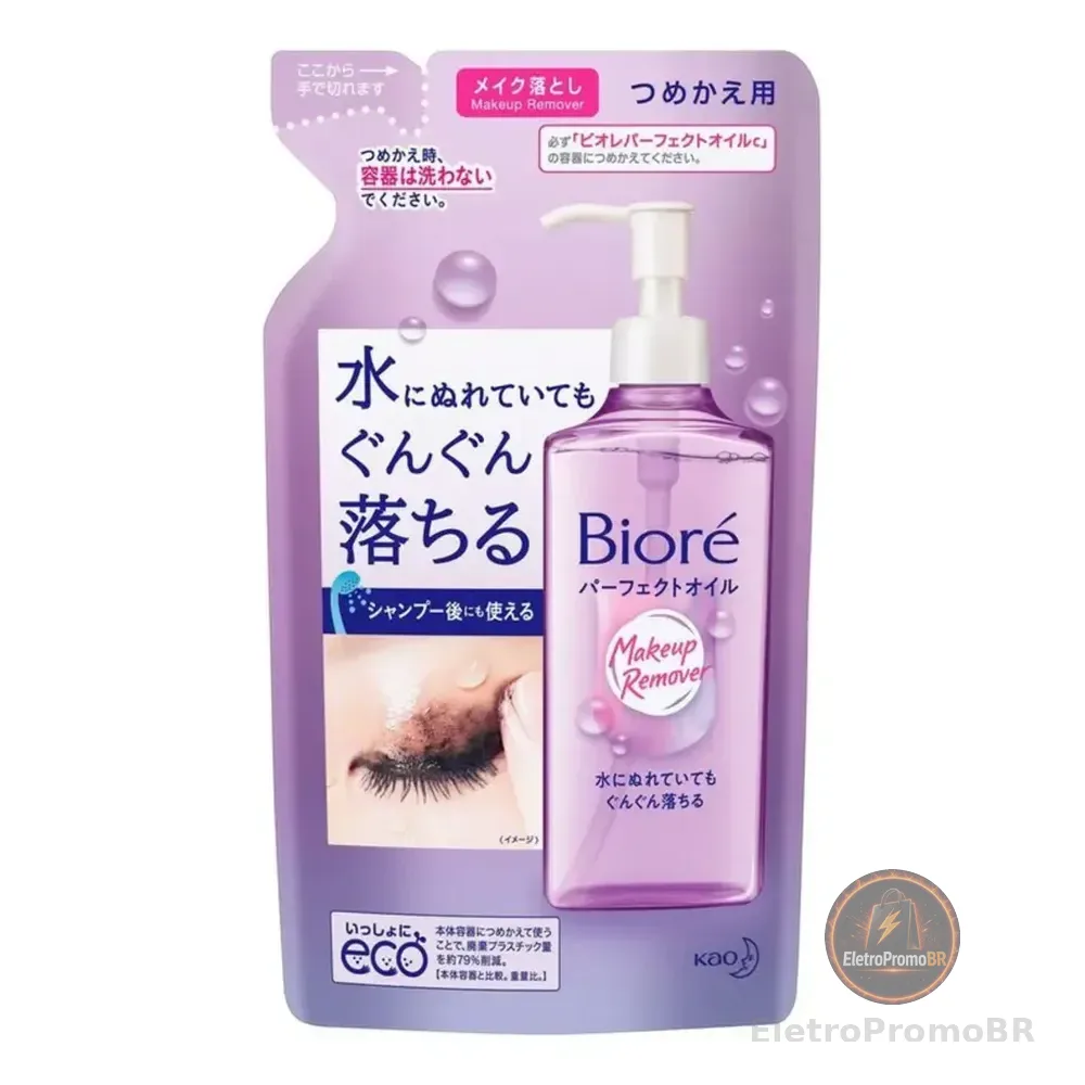 Bioré Óleo De Limpeza Demaquilante 210ml Refil