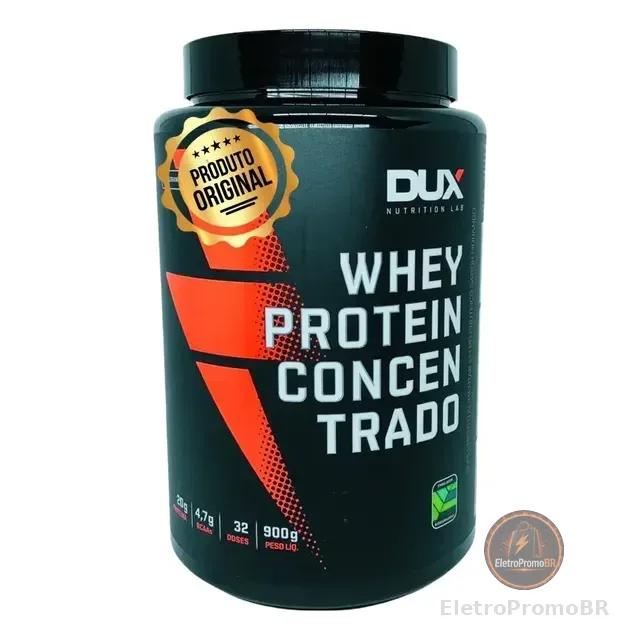 Proteína Whey Dux 900g Original Para Hipertrofia