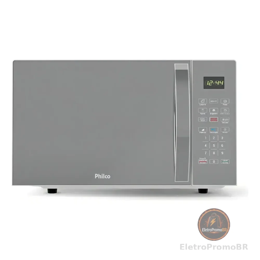 Microondas Pmo30s Philco 28l Limpa Fácil 127v