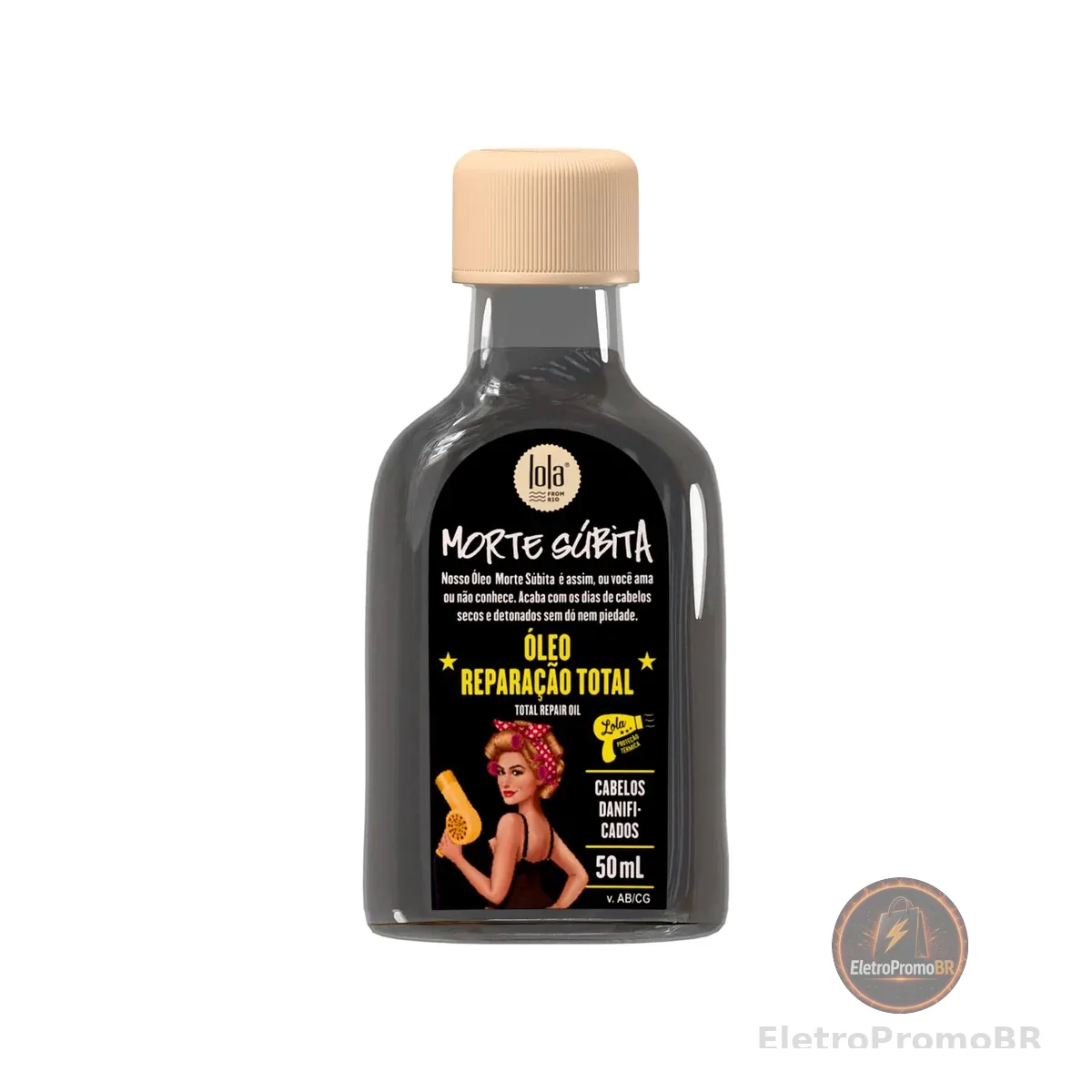 Lola From Rio Óleo Reparador Morte Súbita 50ml | Proteção Térmica