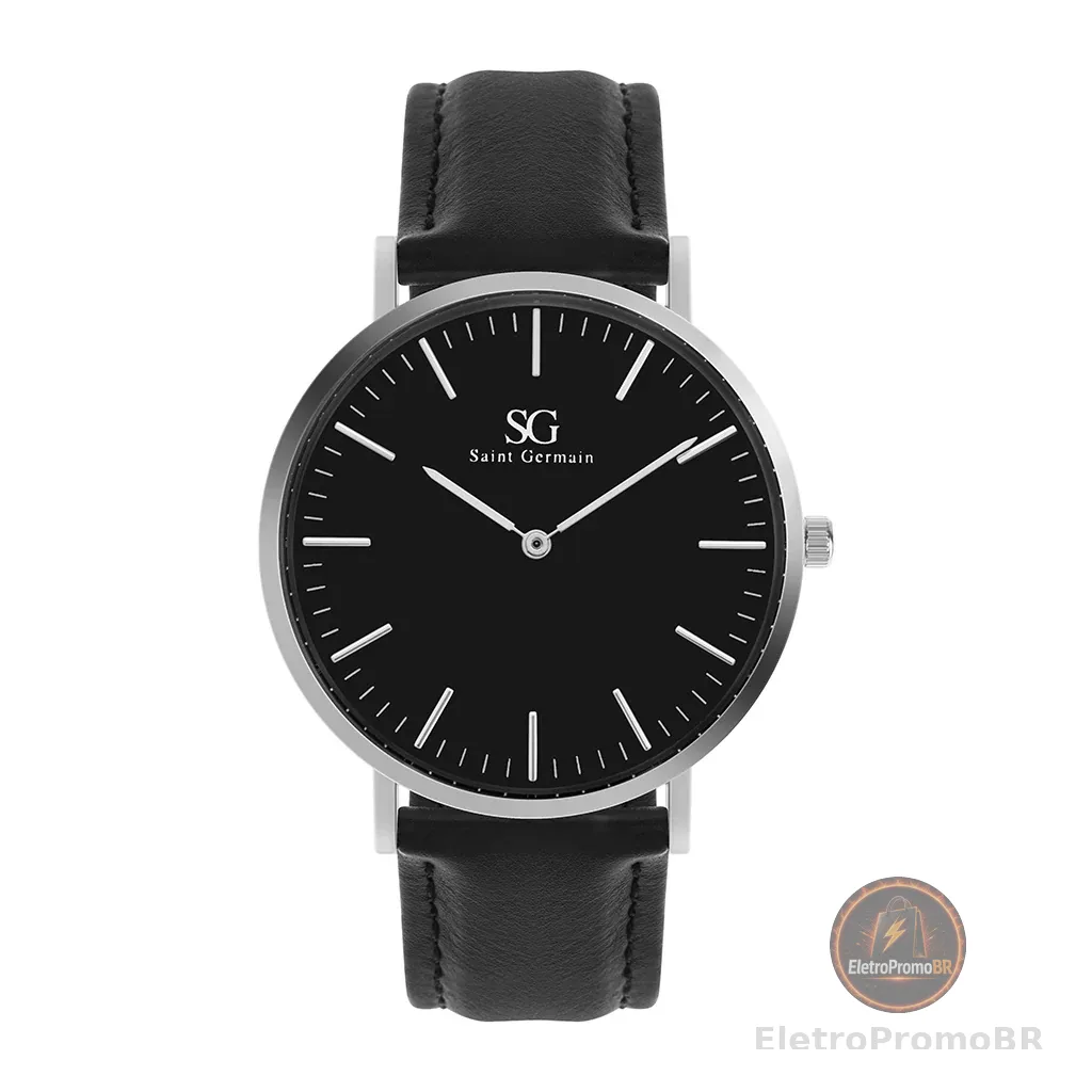Relógio Masculino Preto Murray Black Hill 40mm