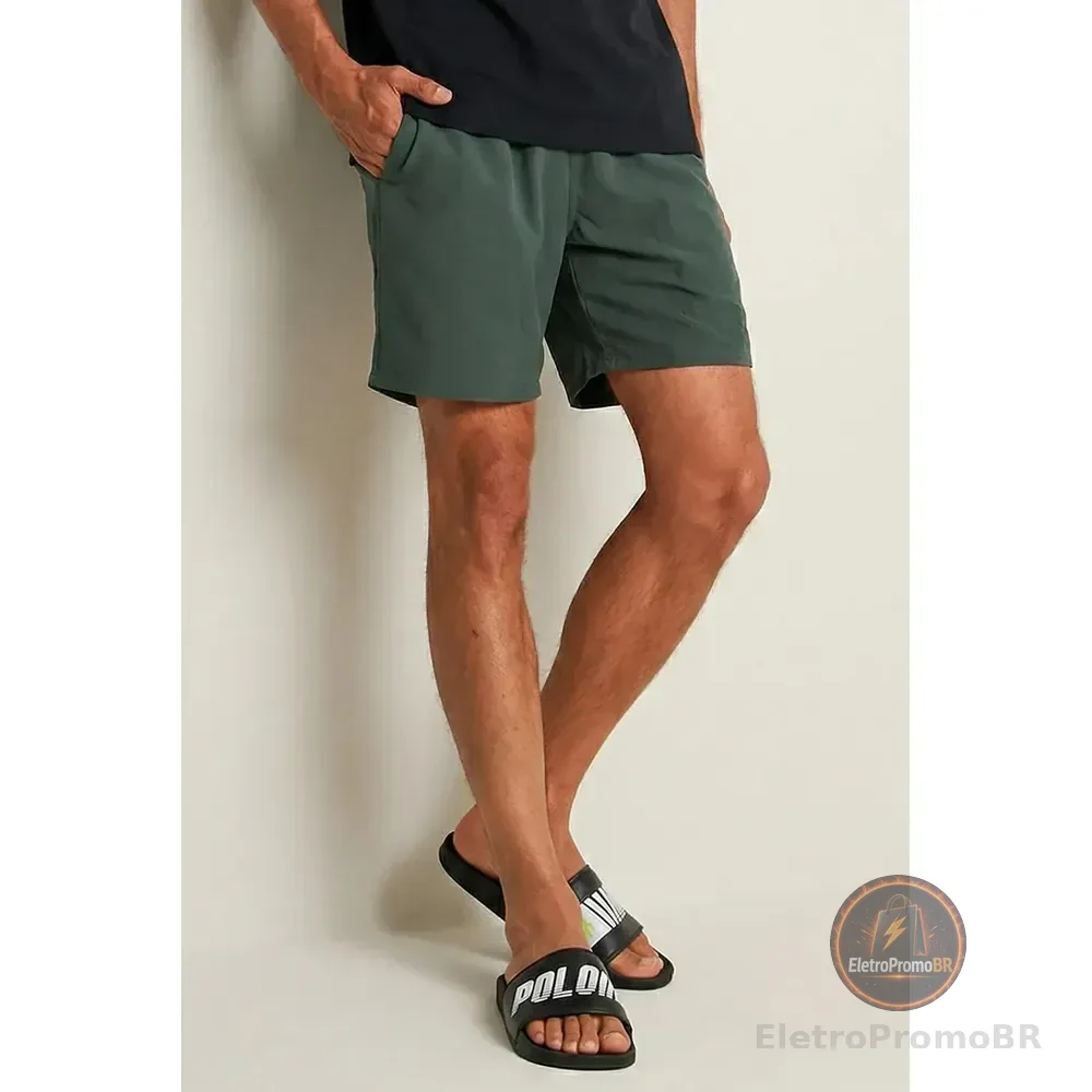 Short Vôlei Masculino Polo Wear Verde Gg