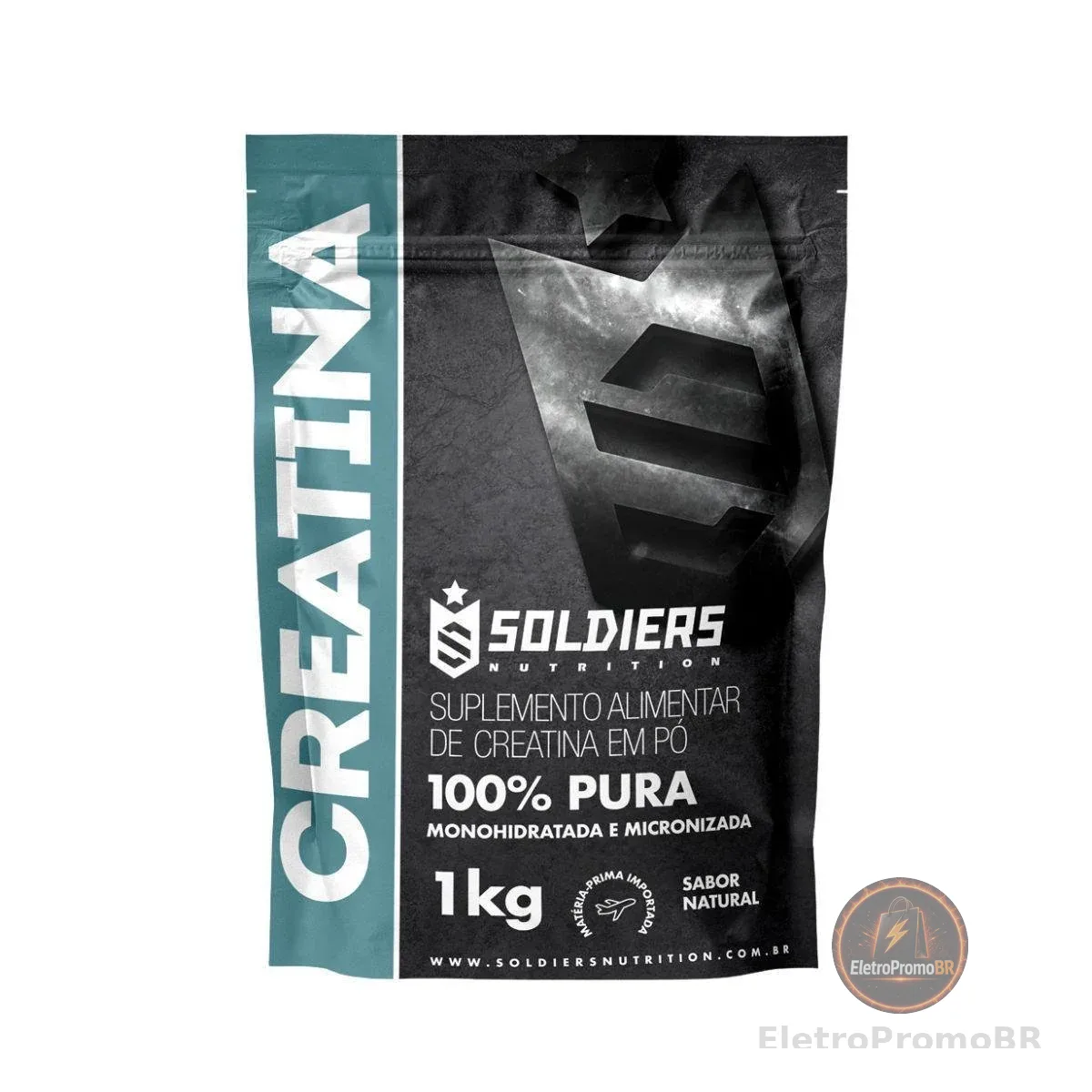 Creatina Monohidratada 1Kg Soldiers Nutrition