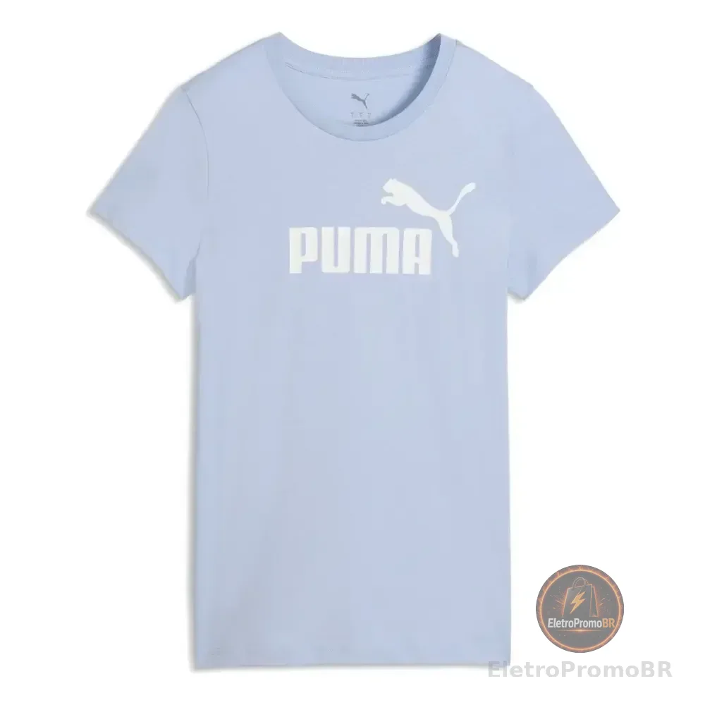 Camiseta Feminina Ess No. 1 Logo Slim Tank Puma Snow Mountain Blue N/a M Lisa