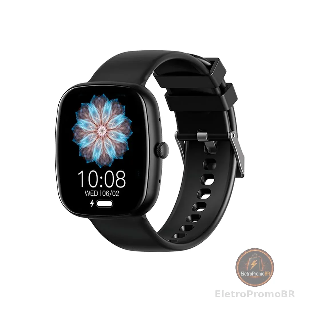 Smartwatch Relógio Inteligente My Watch Haiz 1.83" Tela Full Touch