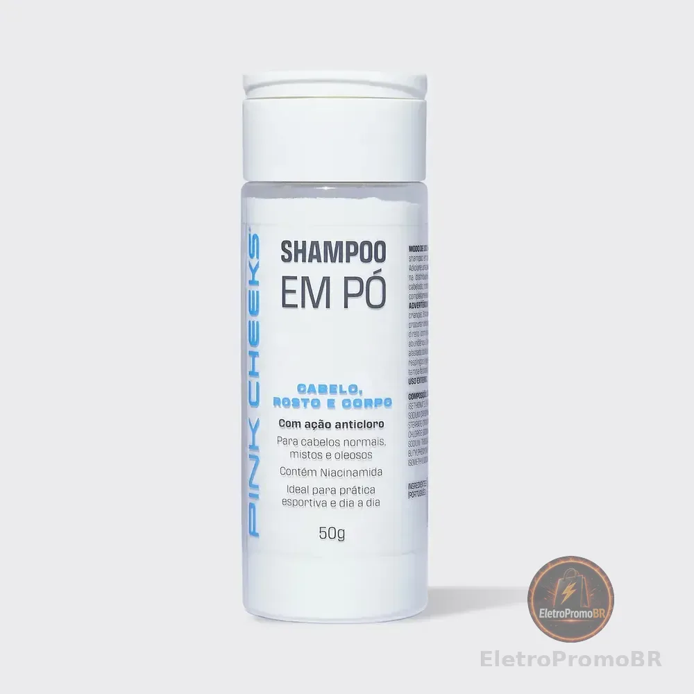 Shampoo Em Pó 3 Em 1 50g