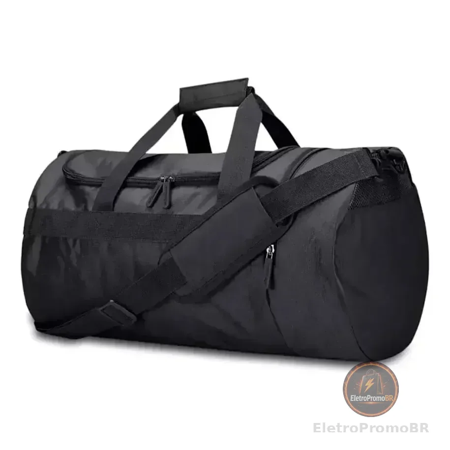 Bolsa Olympikus Gym Bag Viagem Esportiva Grande 48l Bg Cor Preto Liso