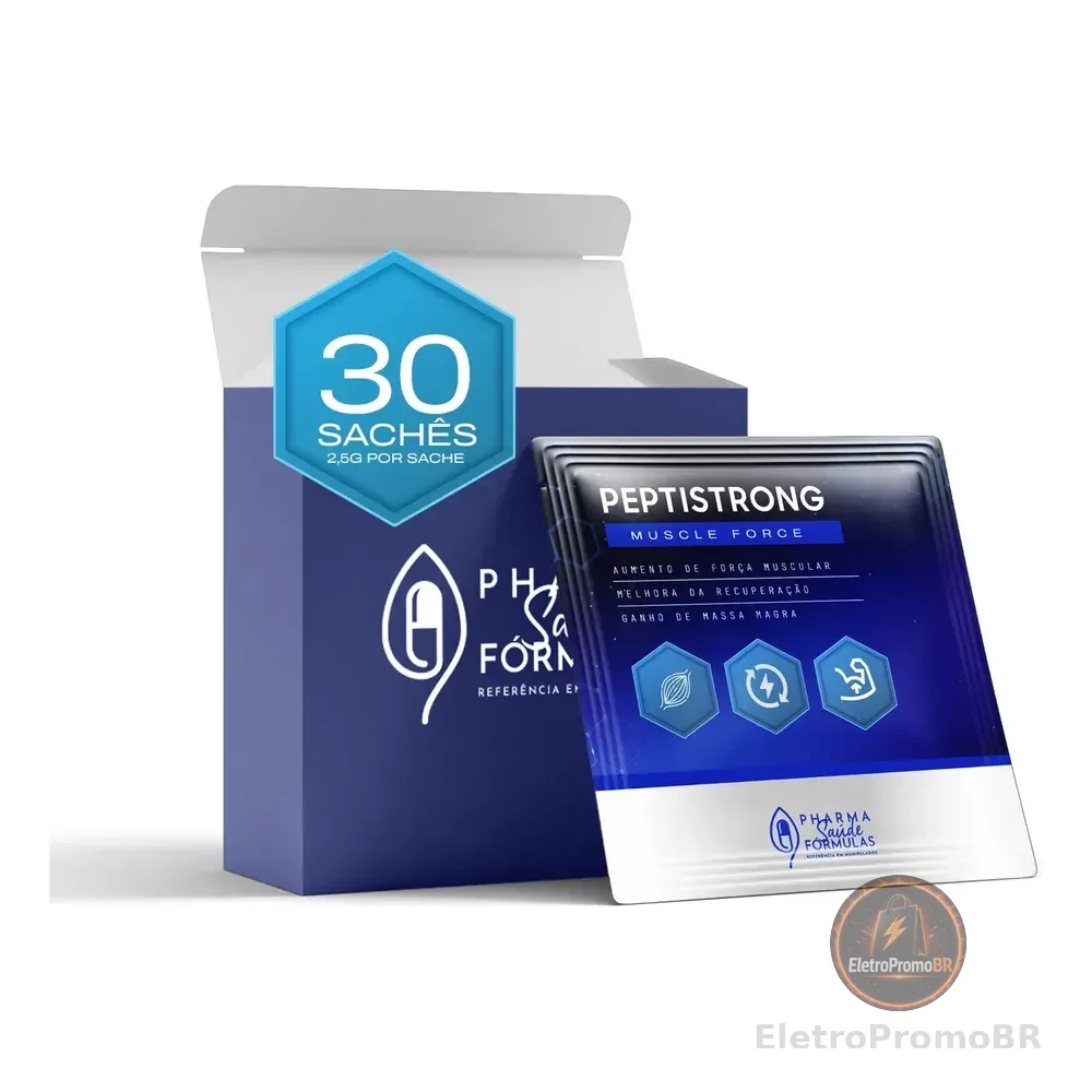 Peptistrong 2,4g 30 Sachês Sem Sabor