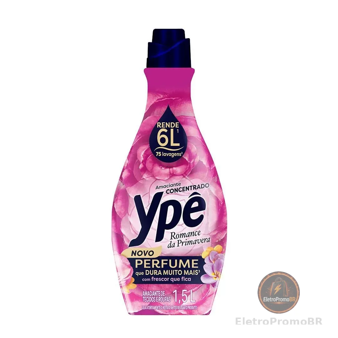 Ypê Amaciante Concentrado Pink 1,5L