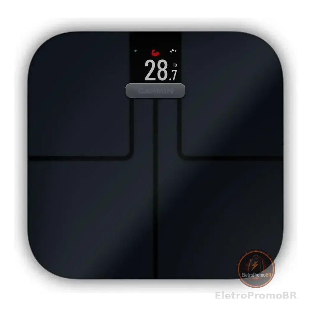 Balança Garmin Digital Index S2 C/ Bluetooth Ant+ Preto Cor Preto