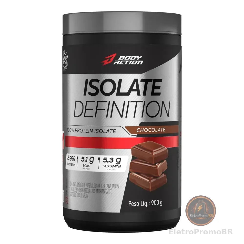 Isolate Definition | Proteína Isolada | 900g Chocolate - Bodyaction