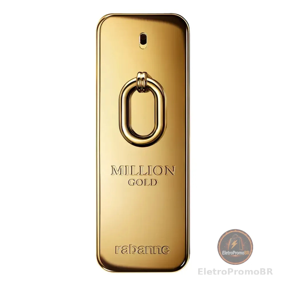 Perfume Rabanne Million Gold Eau De Parfum Intense 200 Ml Masculino