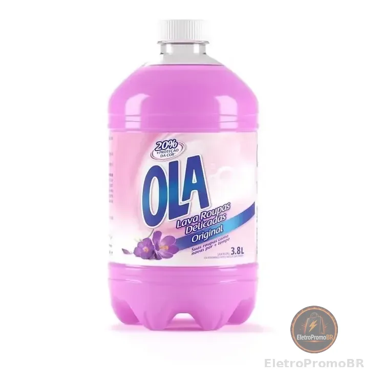 Sabão Líquido Ola Original Para Roupas Finas E Delicadas 3,8l