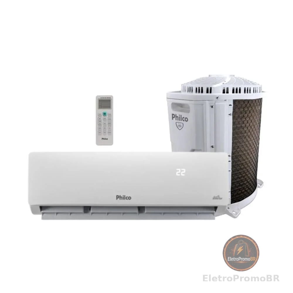 Ar Condicionado Split Inverter Philco 12000 BTUs Frio 220V PAC12FT