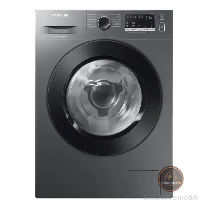 Lava E Seca Samsung Wd11m Com Digital Inverter Inox 11kg Cor Inox Look 127v