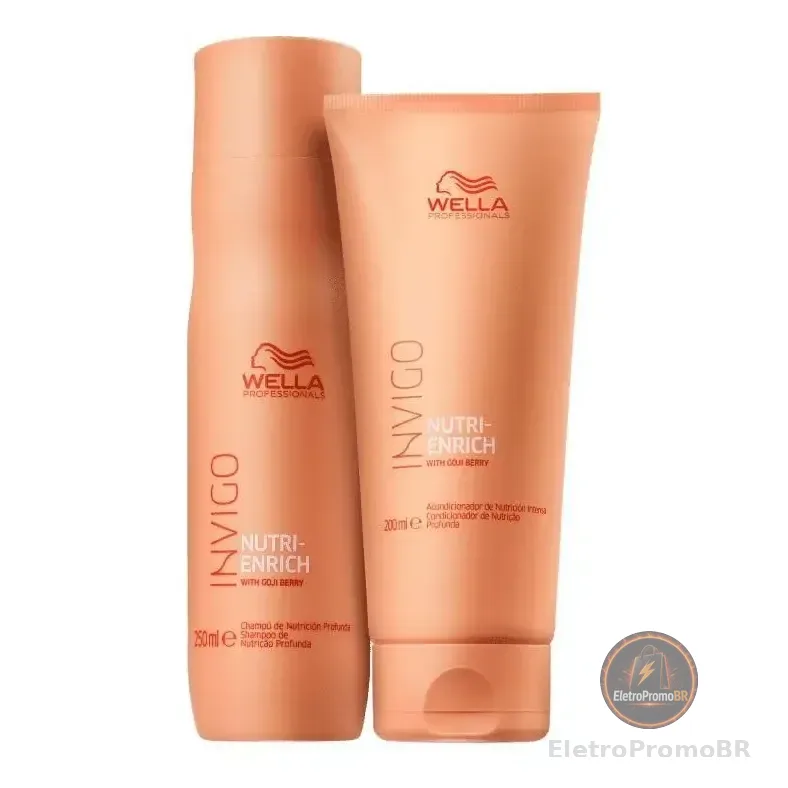 Kit Shampoo E Condicionador Wella Professionals Invigo Nutri-enrich Duo (2 Produtos)