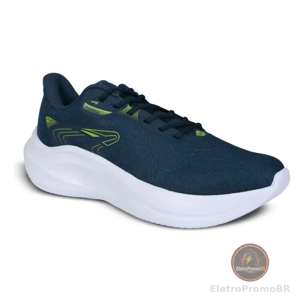 Tênis Masculino E Feminino Blare Ii Rainha Azul/verde Liso 40 Br