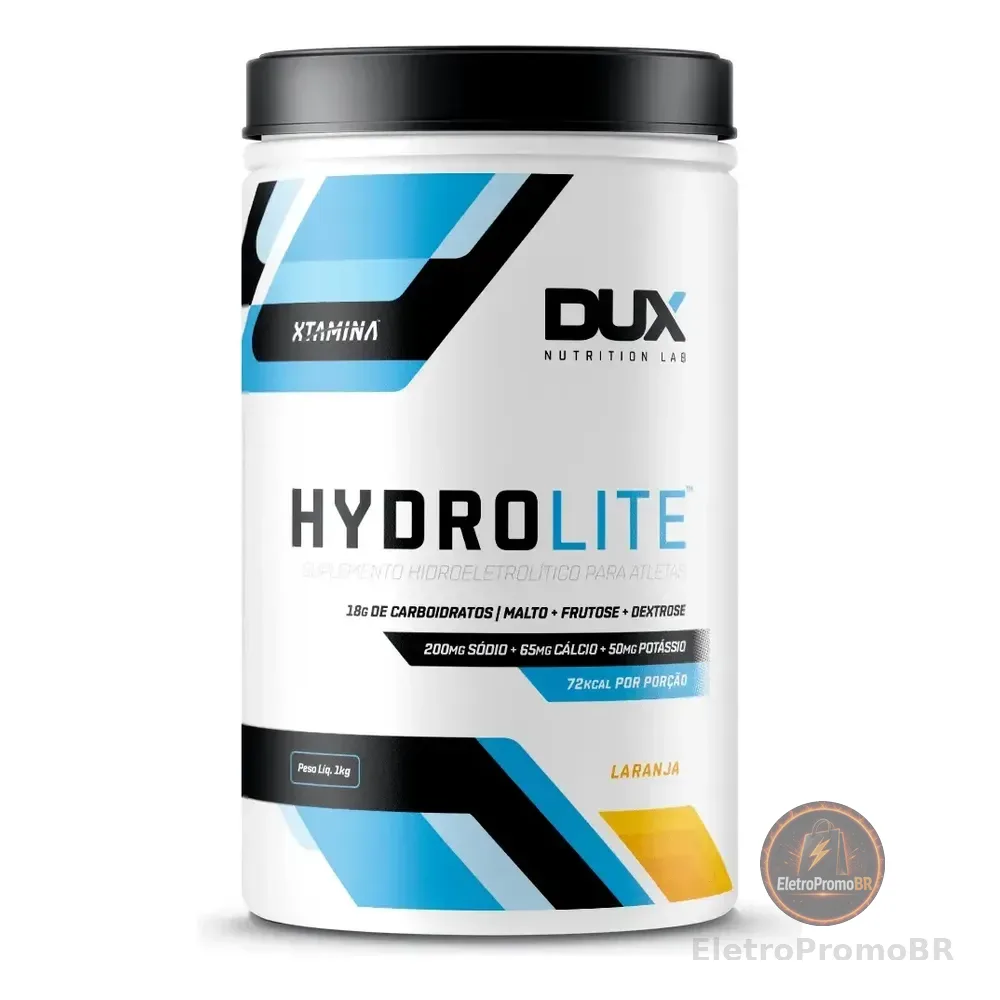 Hydrolite Dux 1000g 1kg Para Esportes De Alta Performance Sabor Laranja