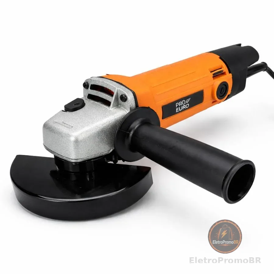 Esmerilhadeira Profissional Elétrica 720W 115mm (4.5”) 11.500 RPM – Pró Euro