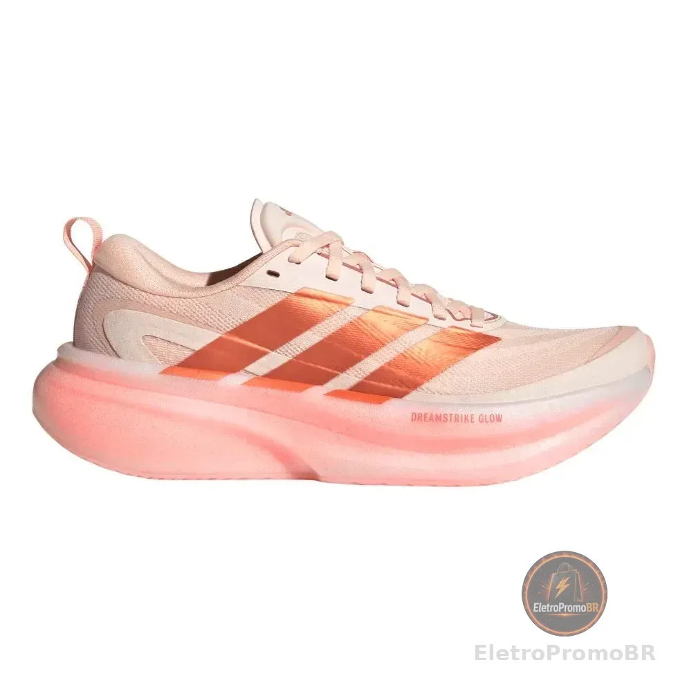 Tênis adidas Feminino Supernova Glide Kj4422 Laranja Lisa 37 Br