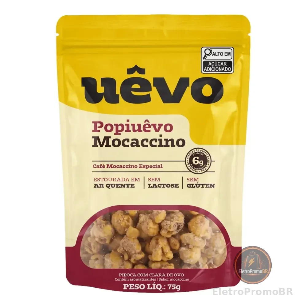 Pipoca Proteica Refil De 75g Uevo