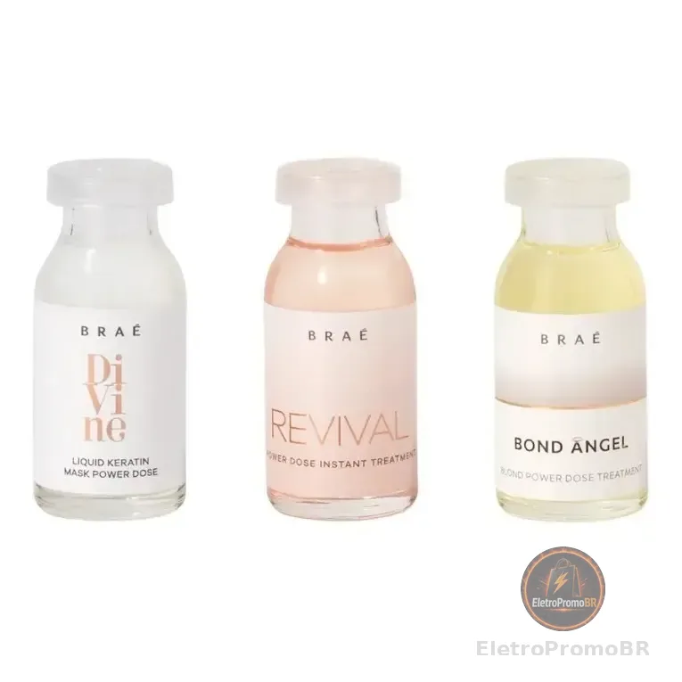Cronograma Capilar Braé Repair Reparação 3x13ml