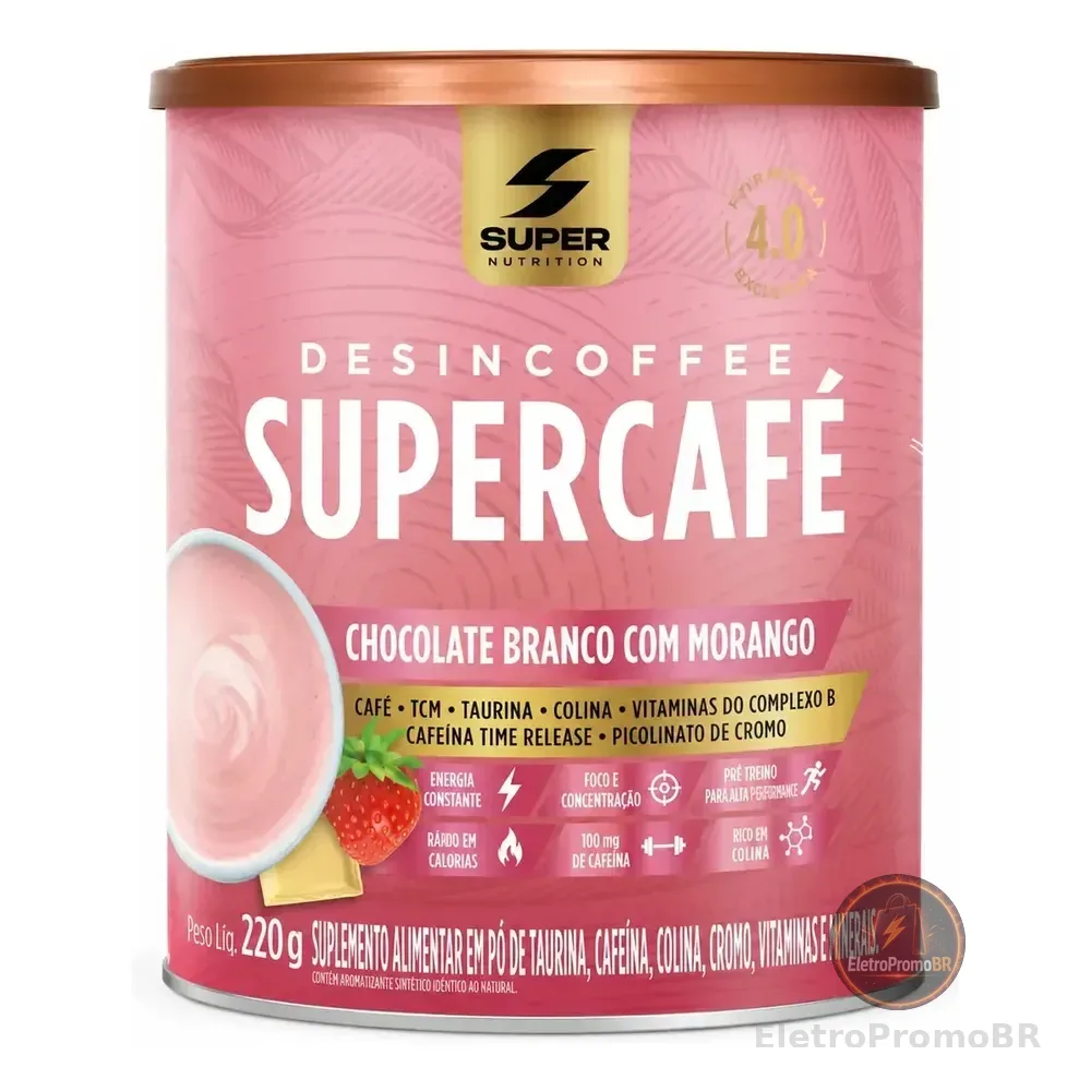 Supercafe Desincoffee 220g Super Nutrition