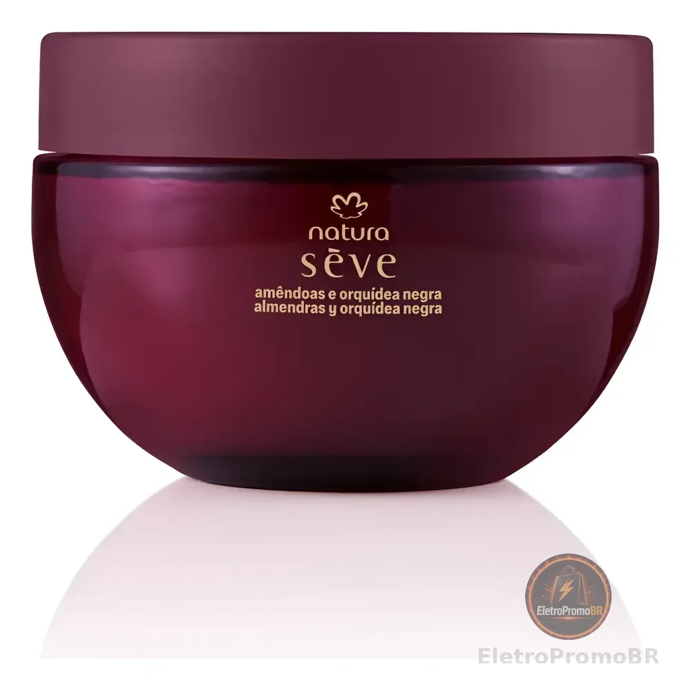 Creme Corporal Sève Amêndoas E Orquídea Negra - 200 G - Sève
