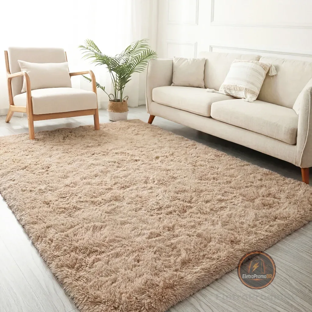 Tapete 2,00 X 1,50 Peludo Felpudo | Várias cores