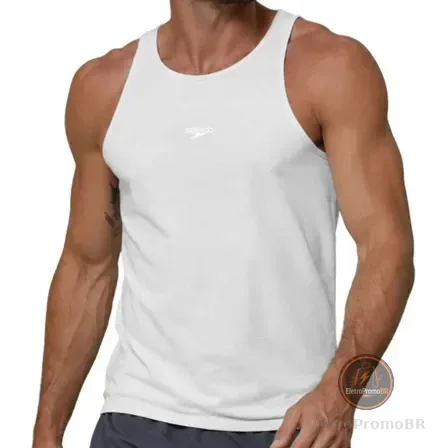 Regata Academia Speedo Lisa Básica Dry Fit Masculina