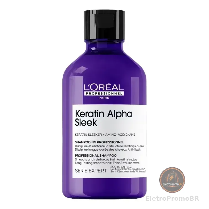 L'oréal Professionnel Keratin Alpha Sleek - Shampoo 300ml