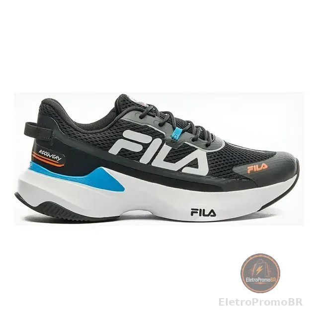 Tênis Corrida Fila Recovery Masculino Esportivo Caminhada