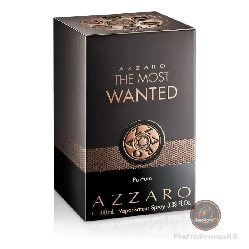 Perfume Masculino Alta Fixação, The Most Wanted Azzaro Parfum, 100ml