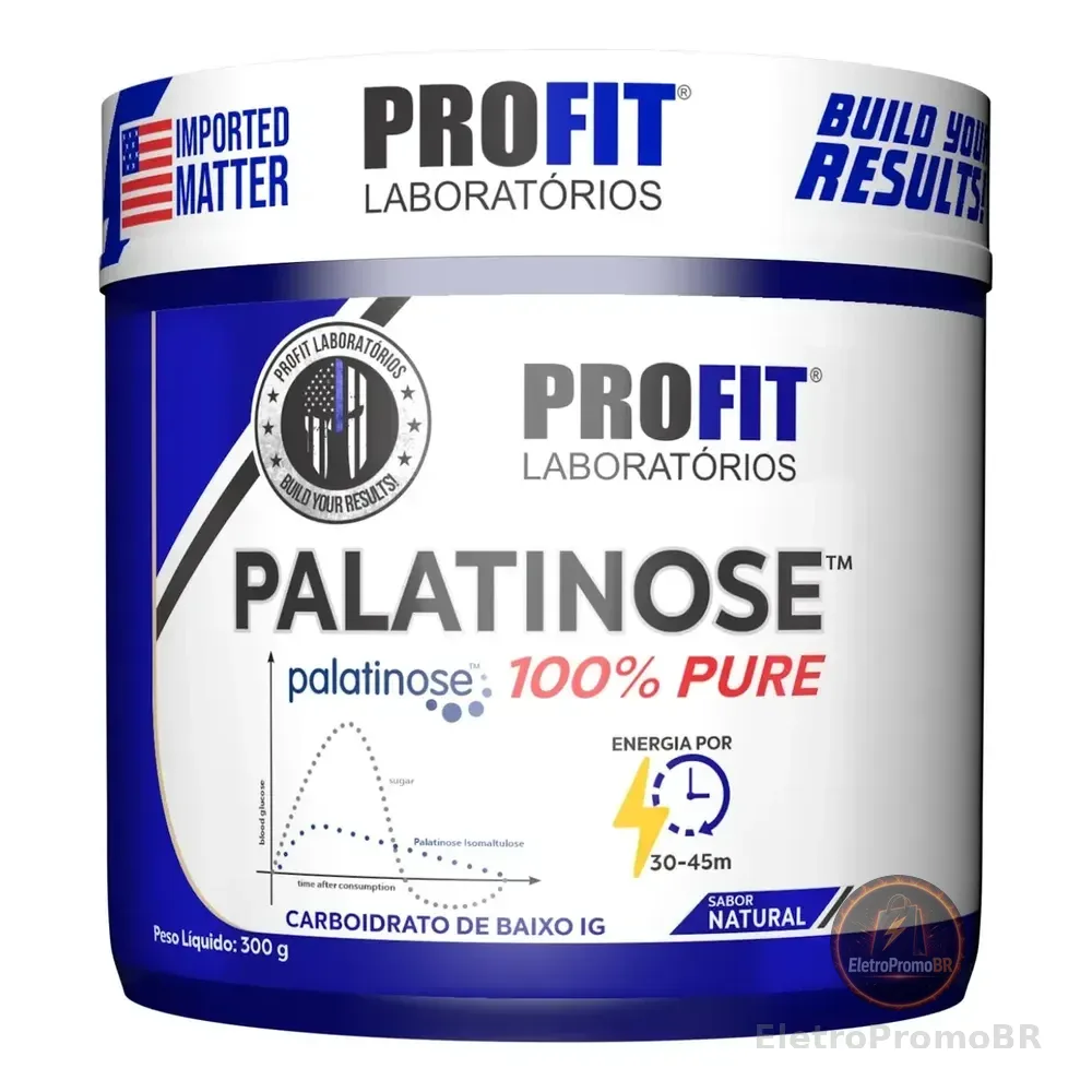 Suplemento En Pó Profit Pro Fit Palatinose Sabor Natural X 300g