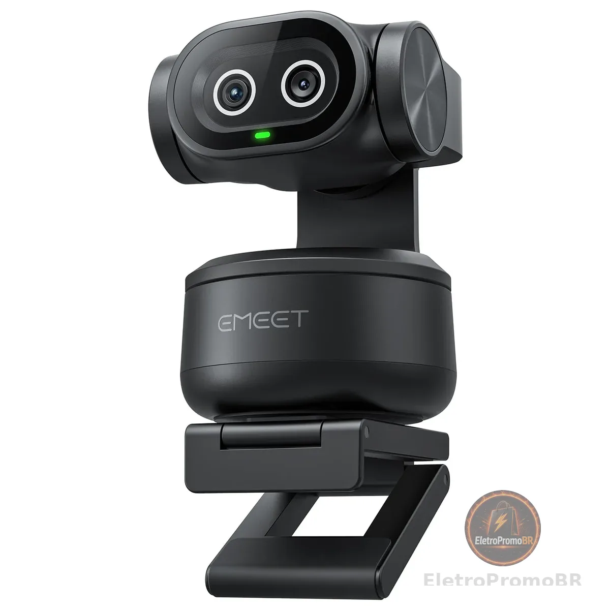 EMEET PIXY Dual-Camera AI-Powered PTZ Camera 4K, AI Tracking, PDAF&AI Autofocus 0.2s, 1/2.55'' Sensor, 3 Mics, Presets, Gesture Control, 4K Webcam for Streaming and OBS/Twitch/Switch 2 Compatible