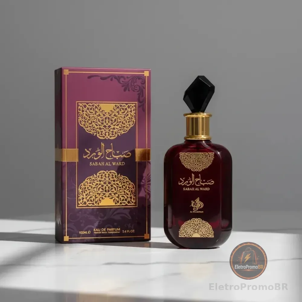 Perfume Arabe Feminino Sabah Al Ward 100ml Al Wataniah Al Wataniah
