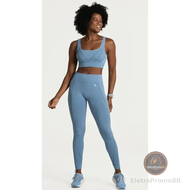 Calça Legging Max Lupo Sem Costura Fitness Sustentação
