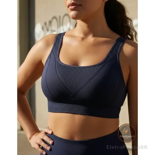 Top Lupo Max Seamless Sustentação Sem Costura Fitness 71926