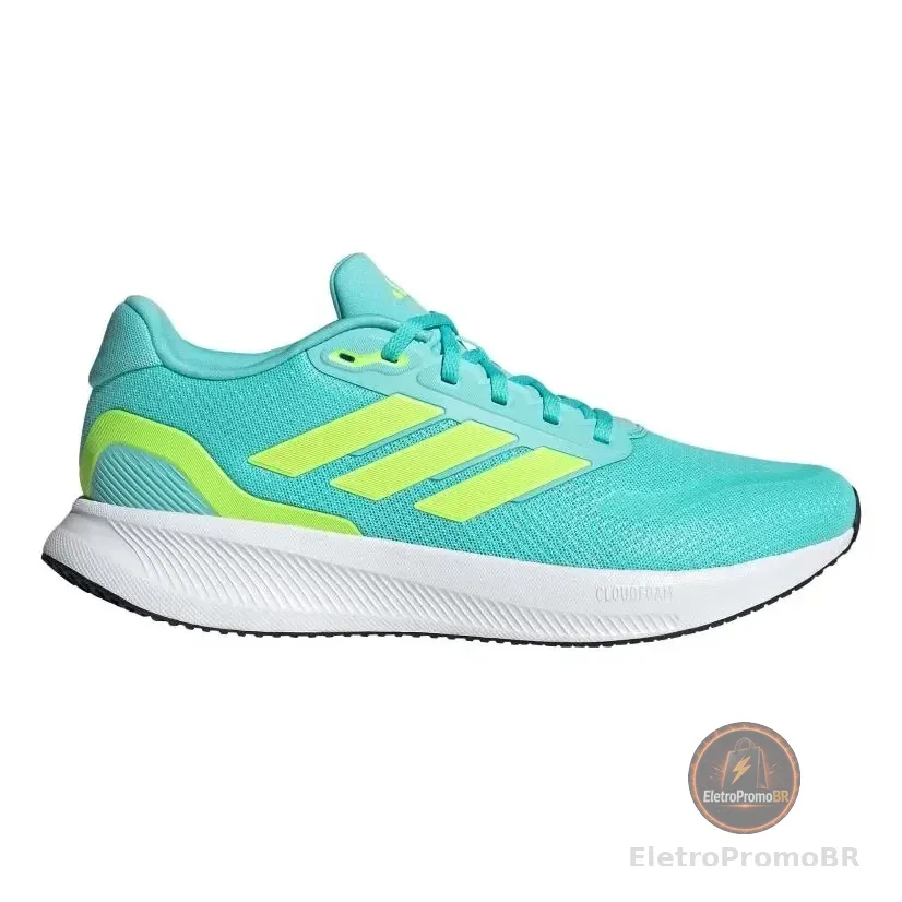 Tênis Corrida Runfalcon 5 adidas Água 39 Br